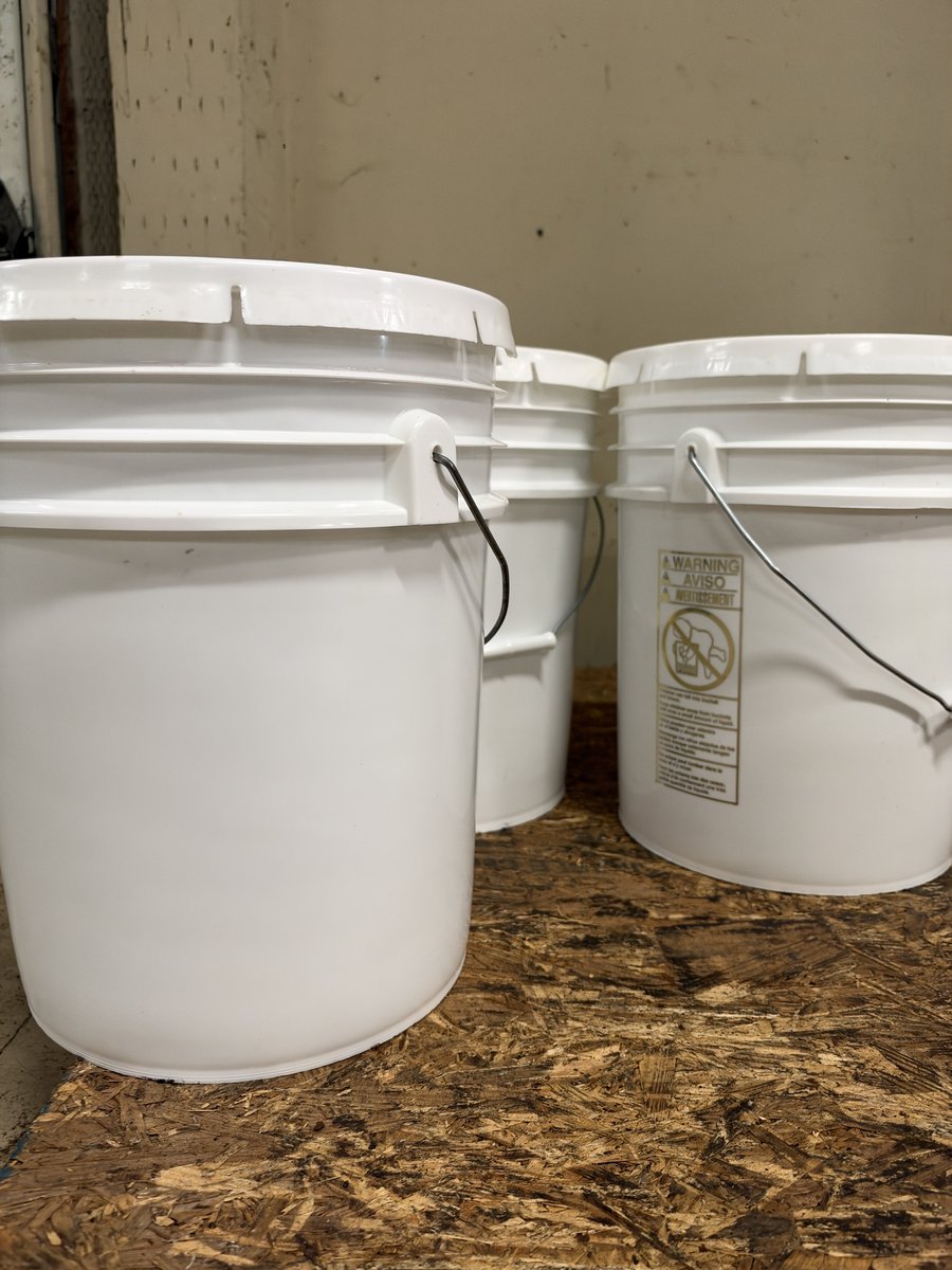 5-Gallon 60 lb Food-Grade Bulk Honey Pails