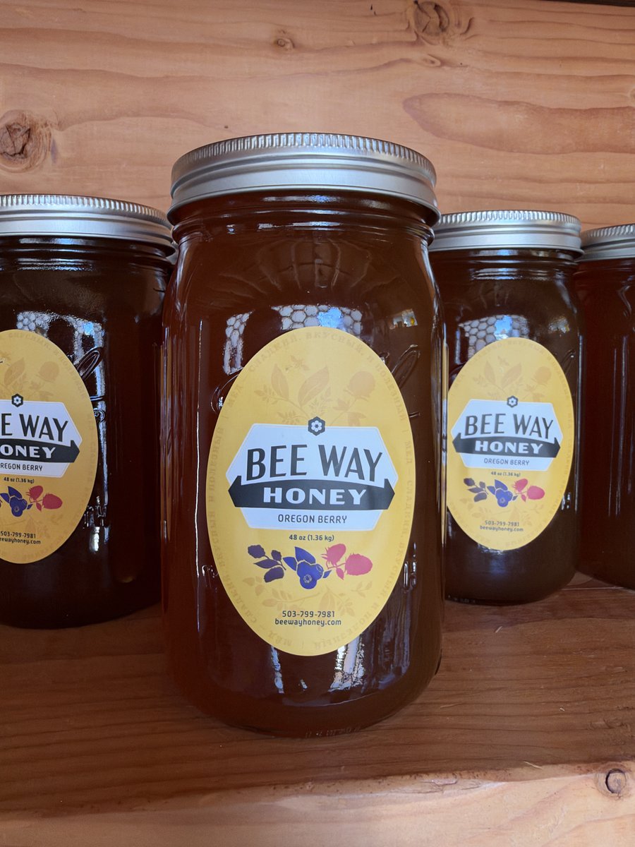 Pure Raw Berry Blossom Honey