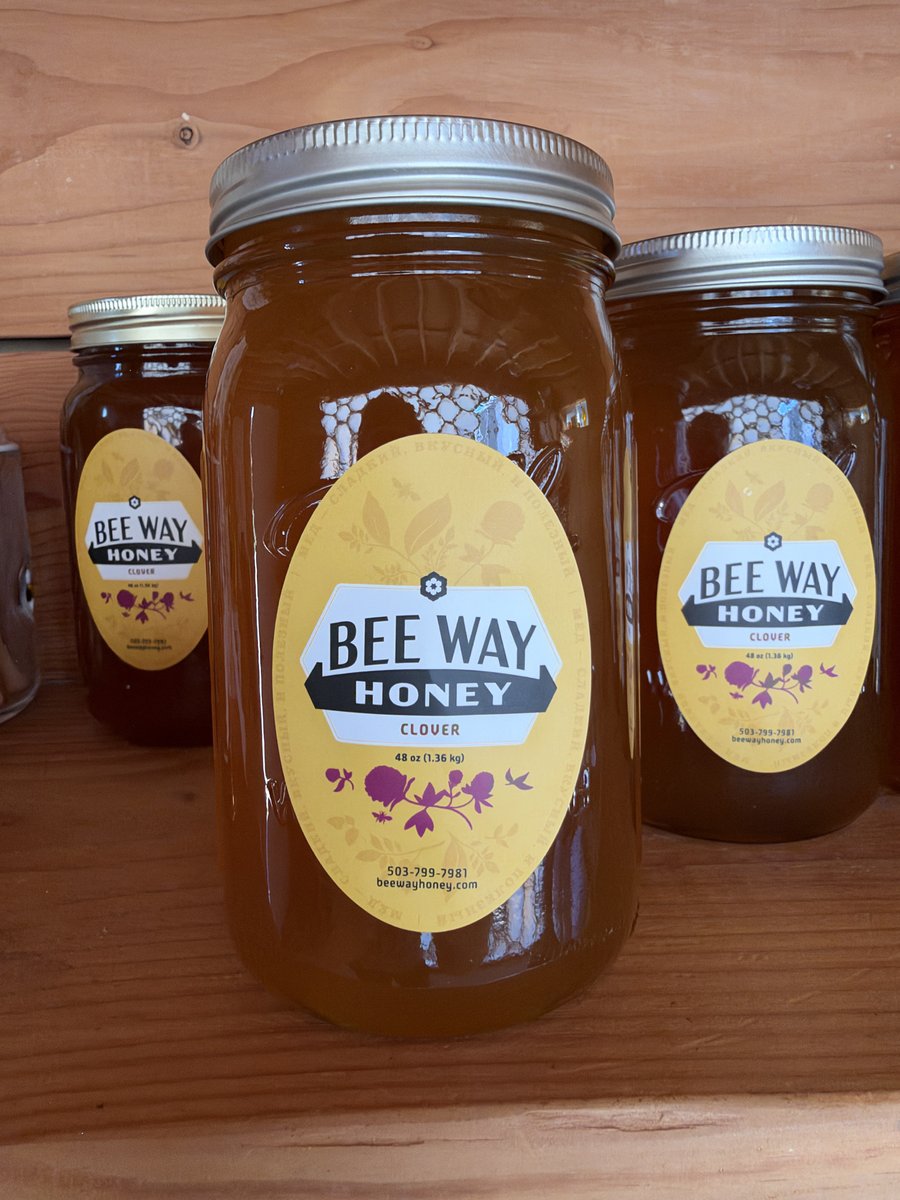 Pure Raw Clover Honey