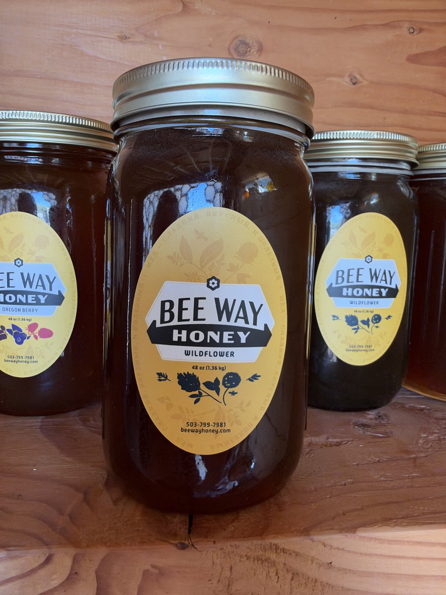 Pure Raw Wildflower Honey